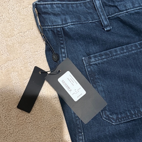 rag & bone Dark Blue Wide-Leg Jeans - Picture 2 of 6